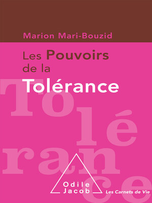 cover image of Les Pouvoirs de la tolérance